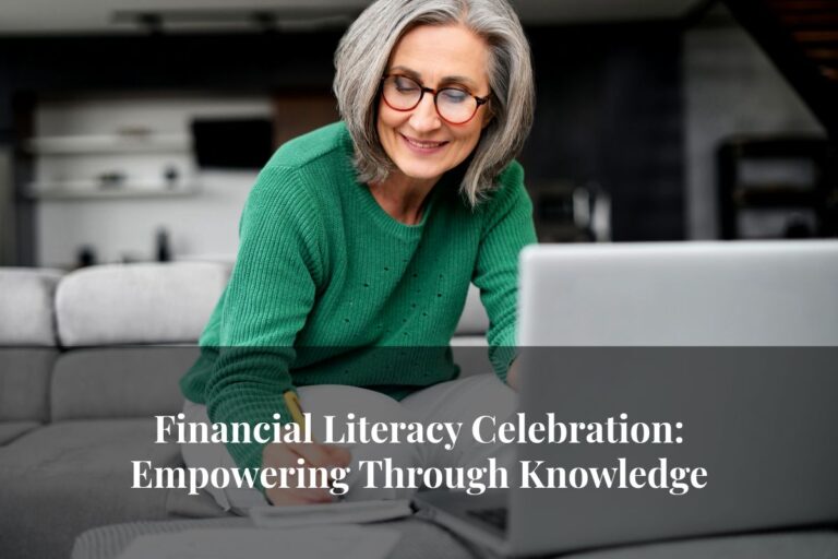 Celebrate the impact of financial literacy on personal empowerment and the importance of educational efforts to boost financial independence.
